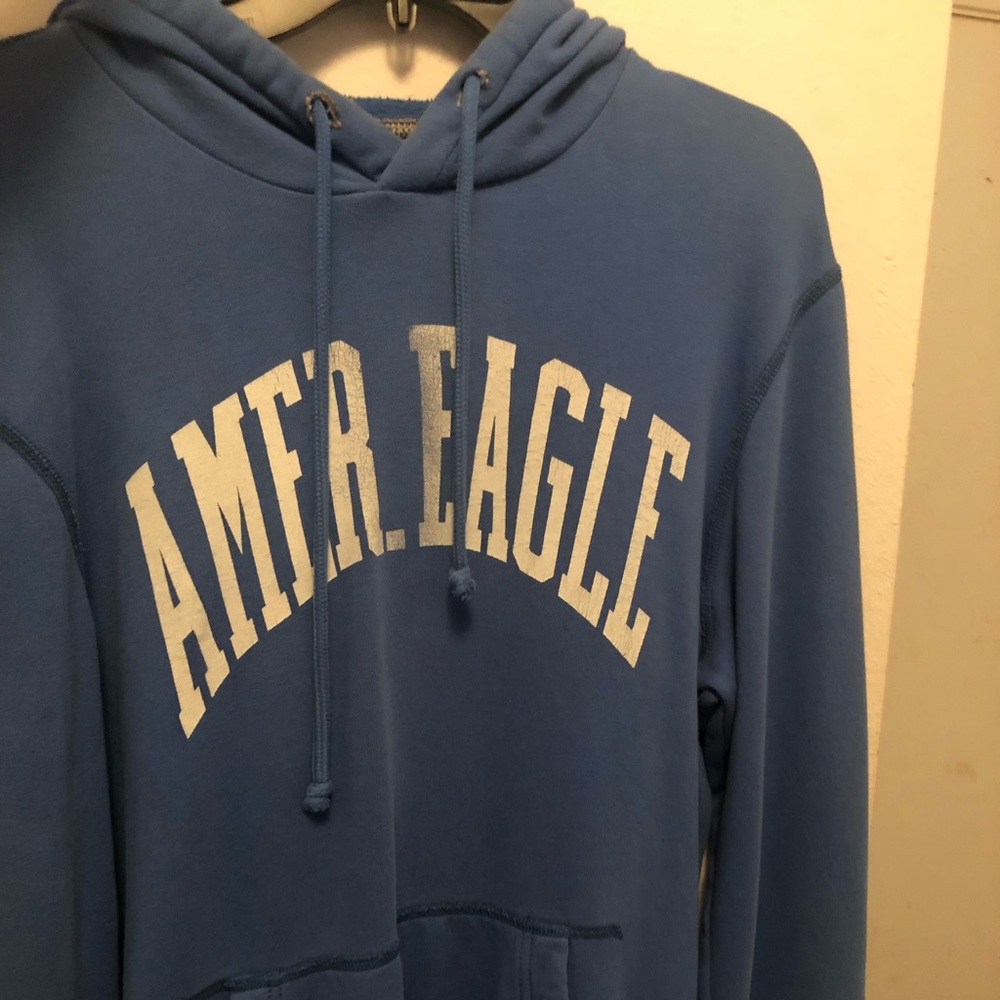 American Eagle Hoodie blue
